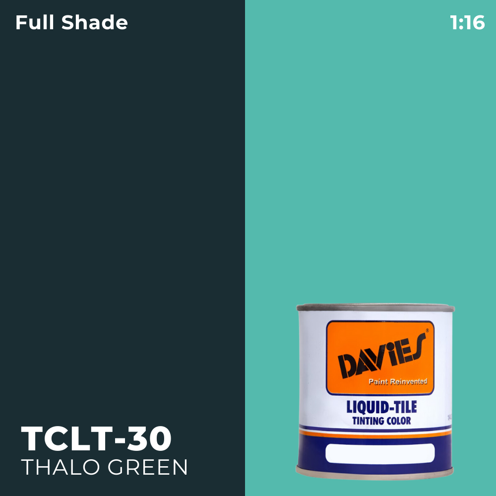 Davies Liquid Tile Tinting Colors