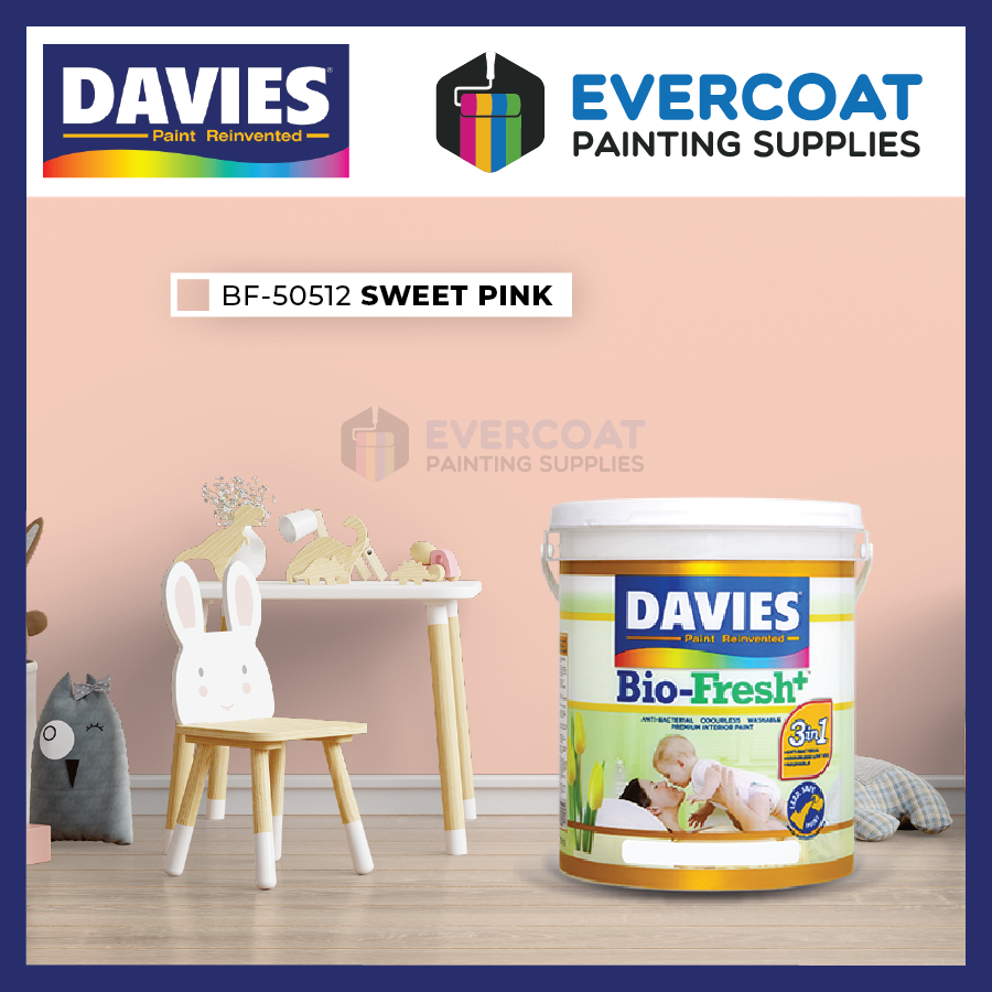 Bio-Fresh+™ Premium Interior Paint (Reds & Pinks)