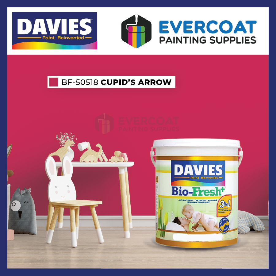 Bio-Fresh+™ Premium Interior Paint (Reds & Pinks)
