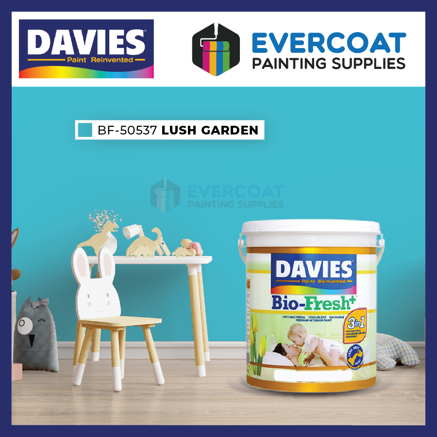 Bio-Fresh+™ Premium Interior Paint (Aquas & Greens)