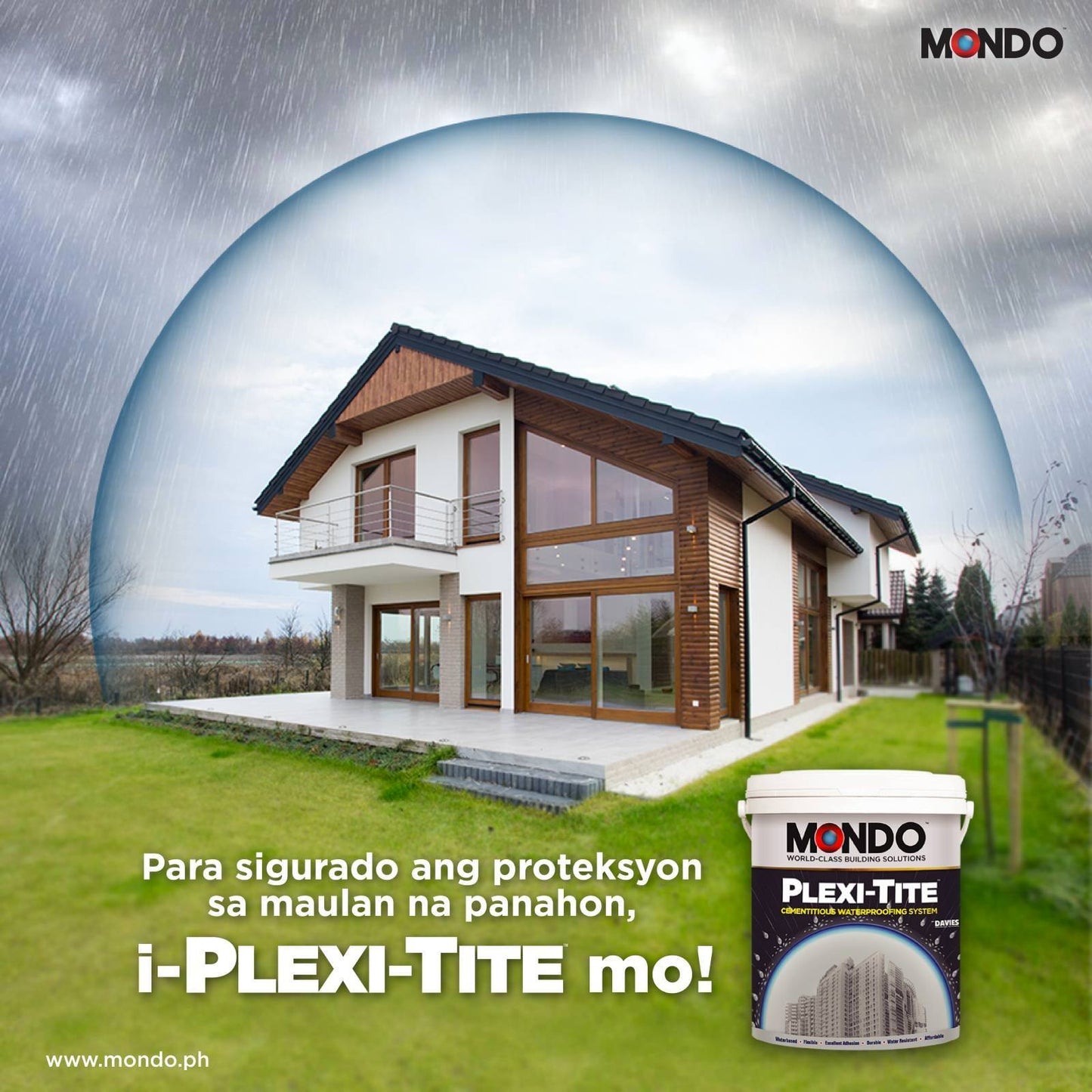 Mondo Plexi-tite™ Cementitious Waterproofing System