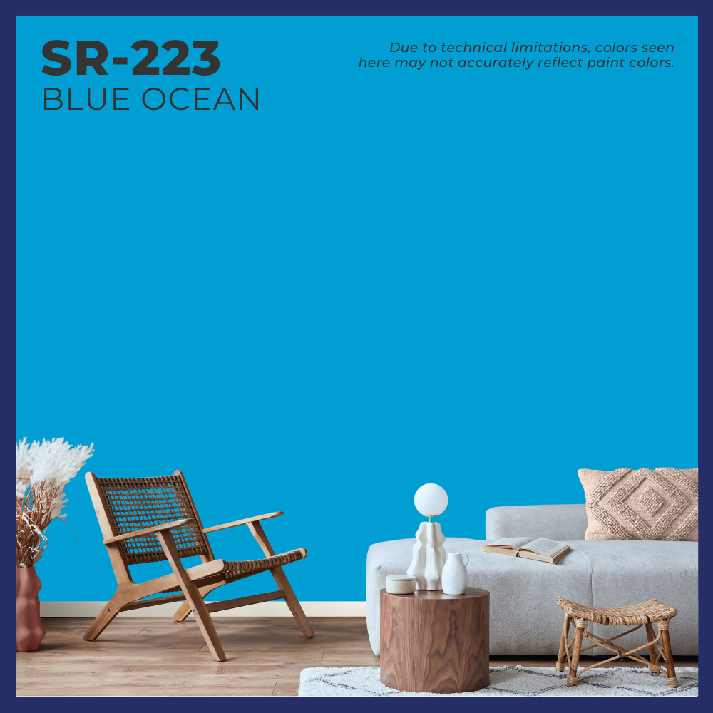 Sun & Rain® 100% Acrylic Elastomeric Paint (Blues & Purples)