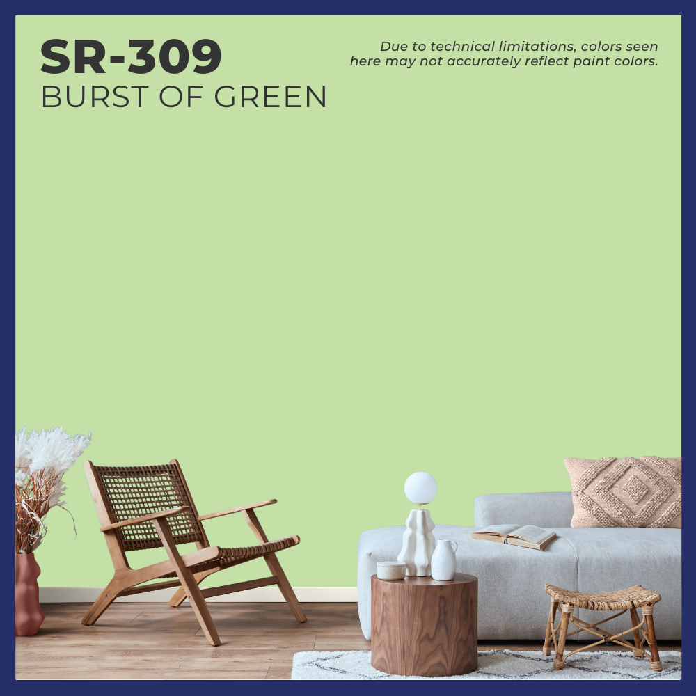 Sun & Rain® 100% Acrylic Elastomeric Paint (Aquas & Greens)