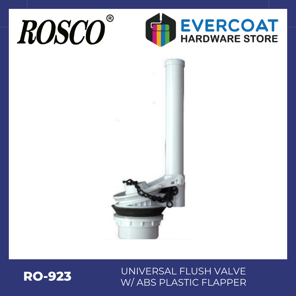 RO-923 Rosco Universal Flush Valve w/ Plastic Flapper