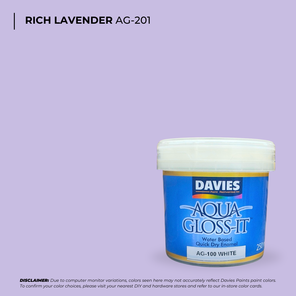 Davies Color Pods Aqua Gloss It Sample Size 250ml