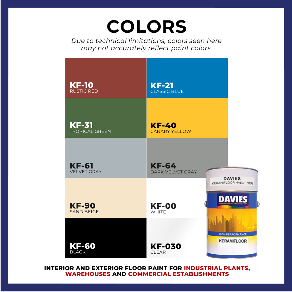 Davies Keramifloor™ Floor Coatings for Warehouse