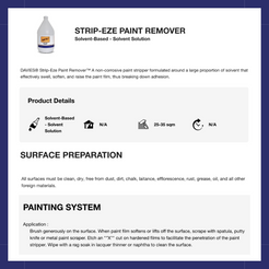 STRIP-EZE PAINT REMOVER Paint Remover – Evercoat Painting Supplies