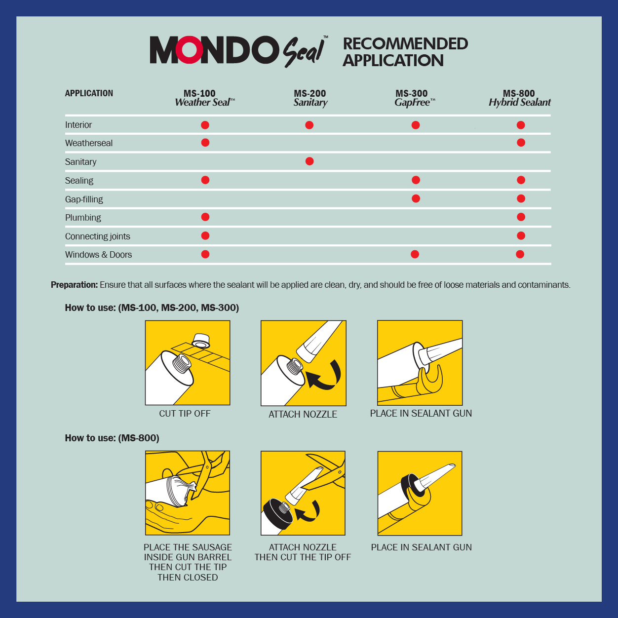 MONDO SEAL GapFree MS-300 (270ML)
