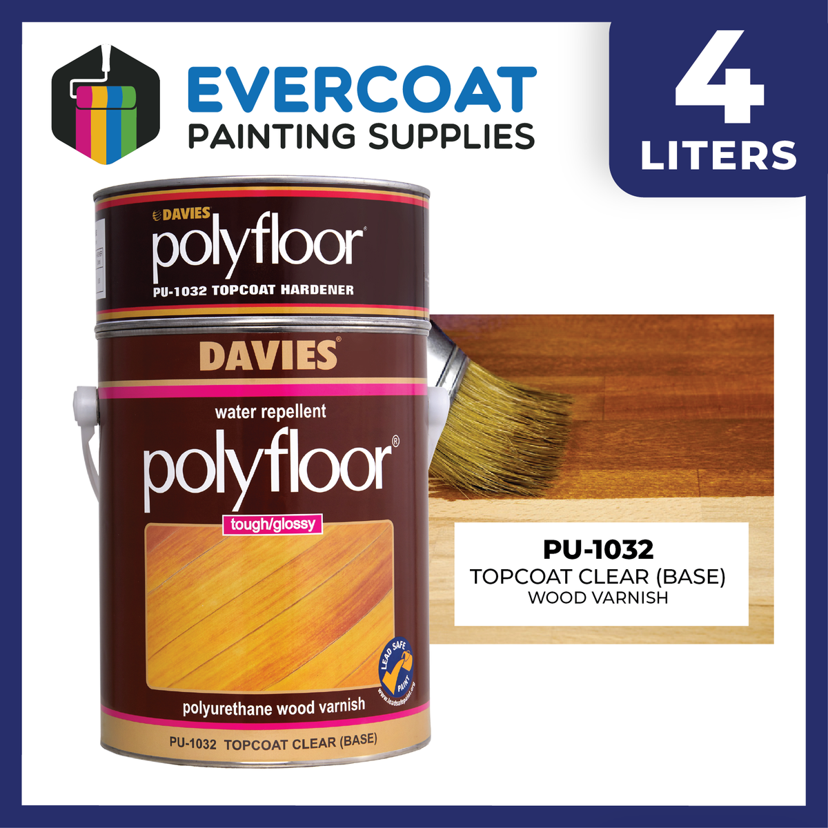 Davies Polyfloor® Polyurethane Varnish and Sealer – Evercoat Painting ...