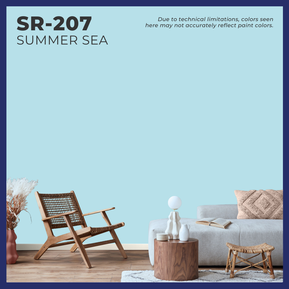 Sun & Rain® 100% Acrylic Elastomeric Paint (Blues & Purples)