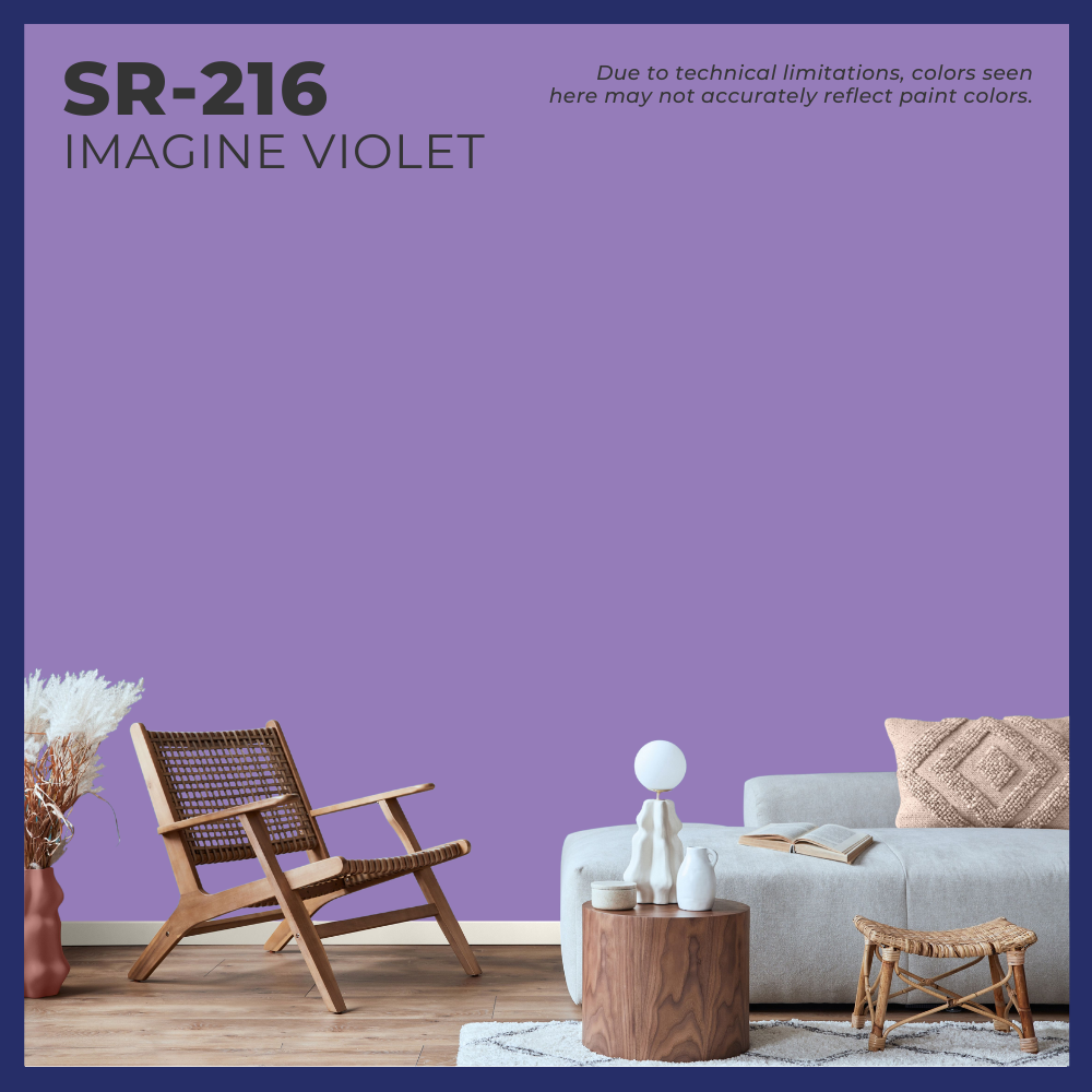 Sun & Rain® 100% Acrylic Elastomeric Paint (Blues & Purples)