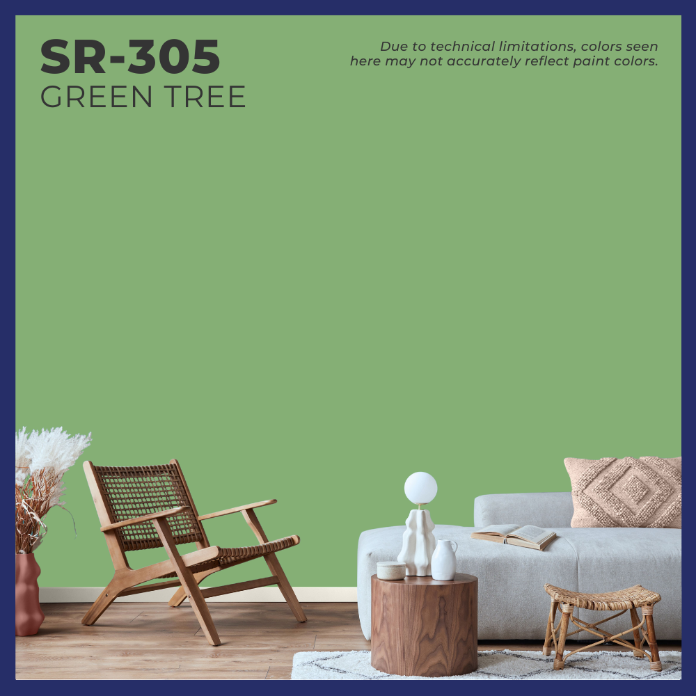 Sun & Rain® 100% Acrylic Elastomeric Paint (Aquas & Greens)