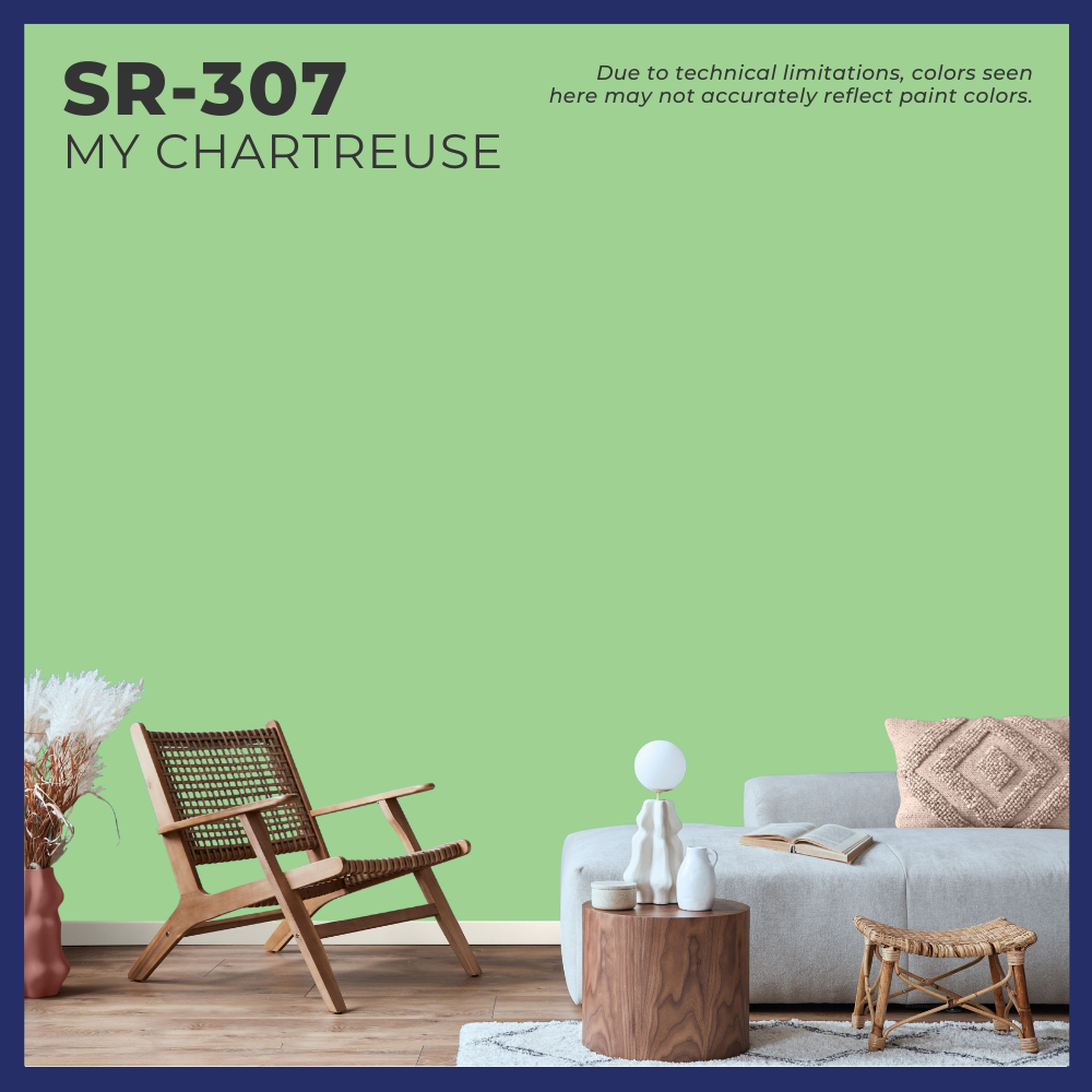 Sun & Rain® 100% Acrylic Elastomeric Paint (Aquas & Greens)