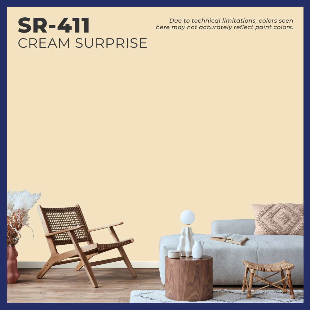 Sun & Rain® 100% Acrylic Elastomeric Paint (Creams & Yellows)