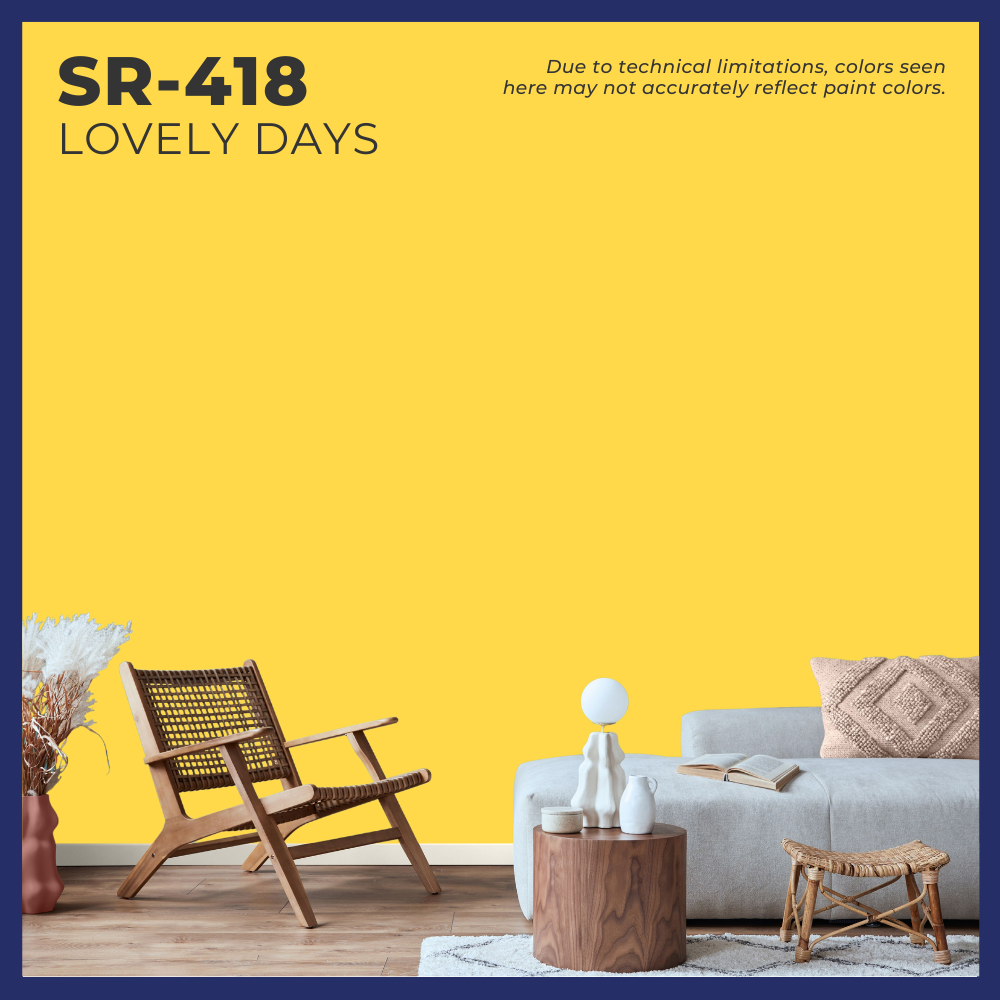 Sun & Rain® 100% Acrylic Elastomeric Paint (Creams & Yellows)