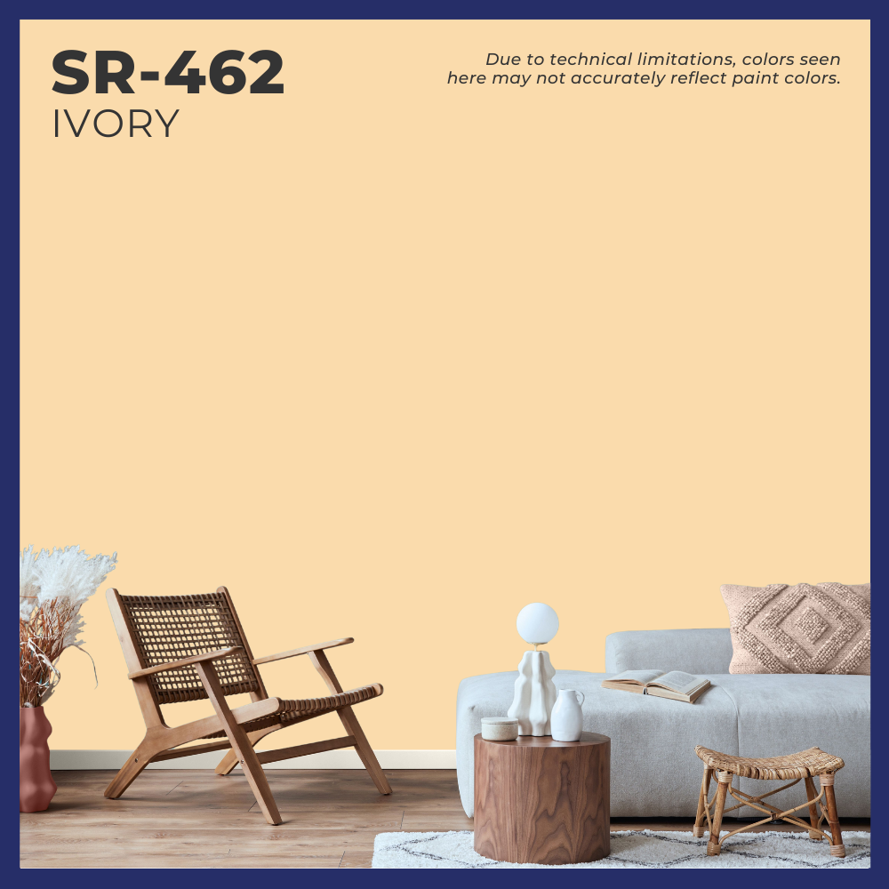 Sun & Rain® 100% Acrylic Elastomeric Paint (Creams & Yellows)