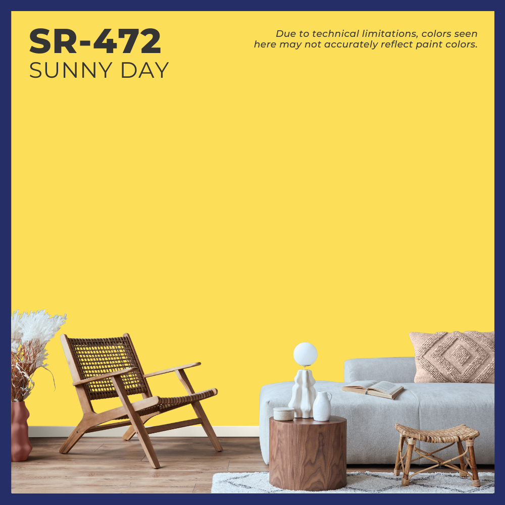 Sun & Rain® 100% Acrylic Elastomeric Paint (Creams & Yellows)