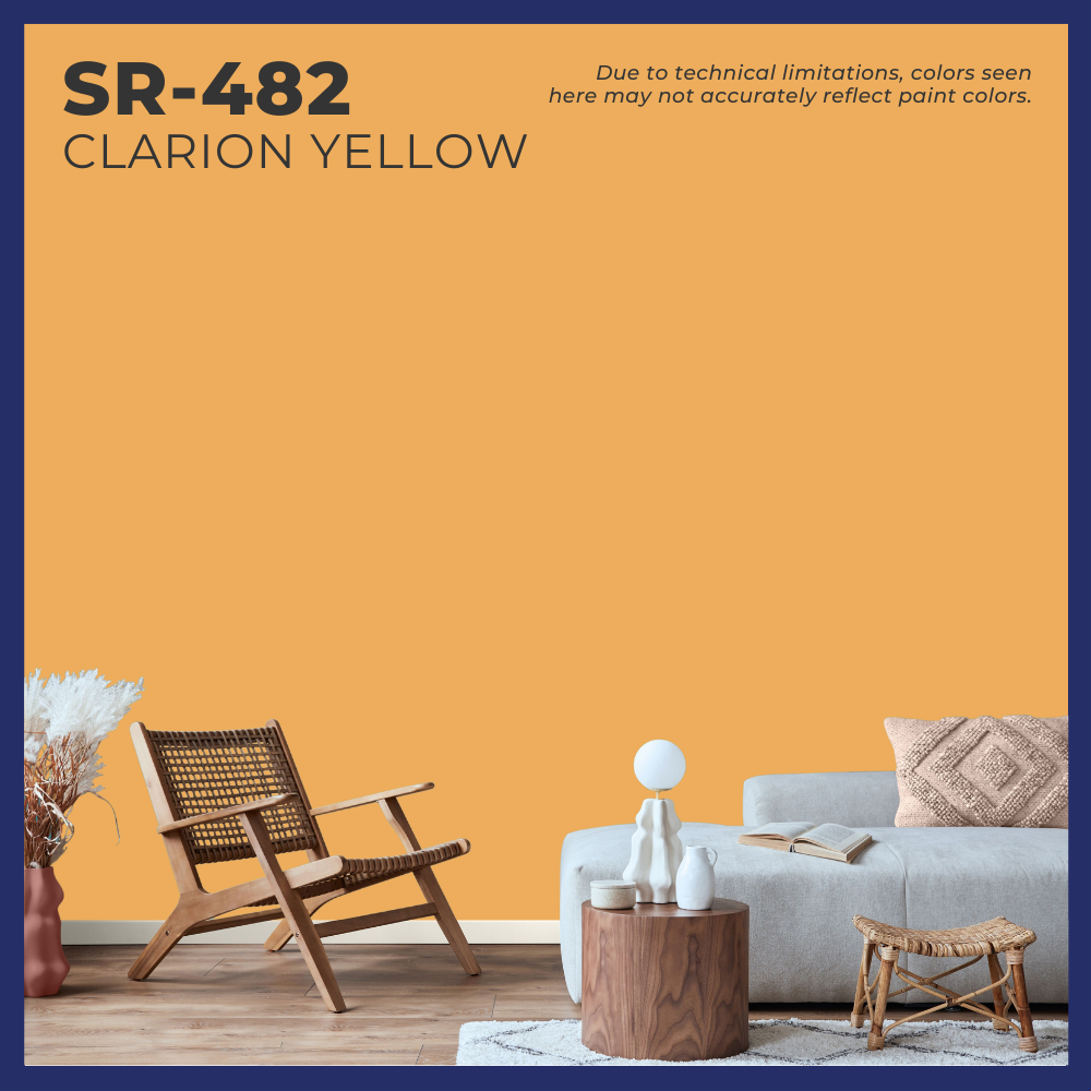 Sun & Rain® 100% Acrylic Elastomeric Paint (Creams & Yellows)