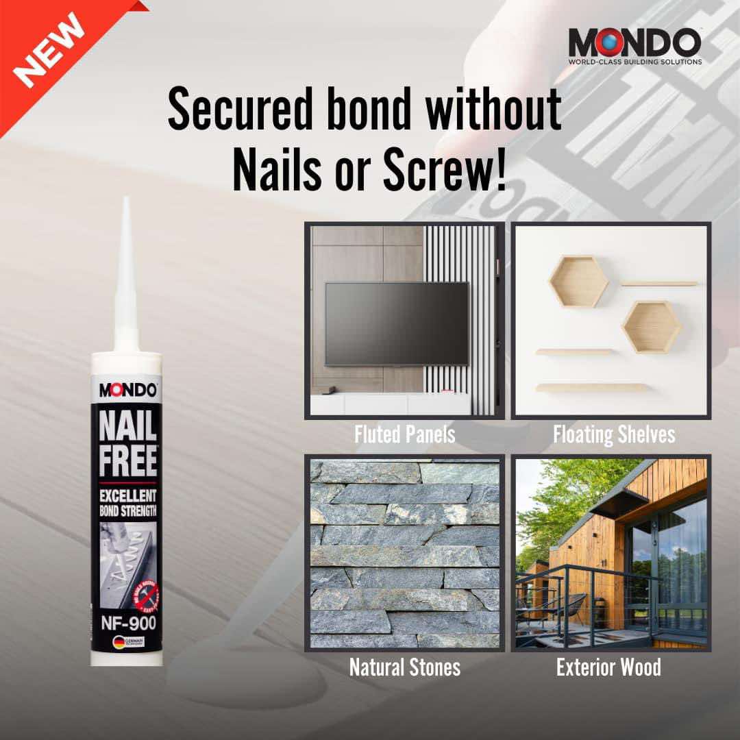 Mondo Nail Free High Performance Adhesive 300ML